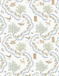 Wildflower Meadow Wallpaper By Sanderson -Decor Wall Sales Lulu and Georgia WildflowerMeadow GoingGreen Sanderson 2 Product