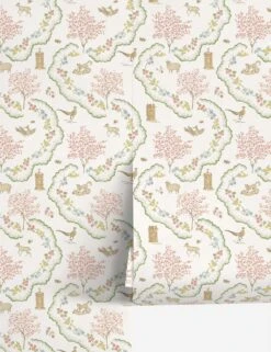 Wildflower Meadow Wallpaper By Sanderson -Decor Wall Sales Lulu and Georgia WildflowerMeadow Pearl Sanderson Product