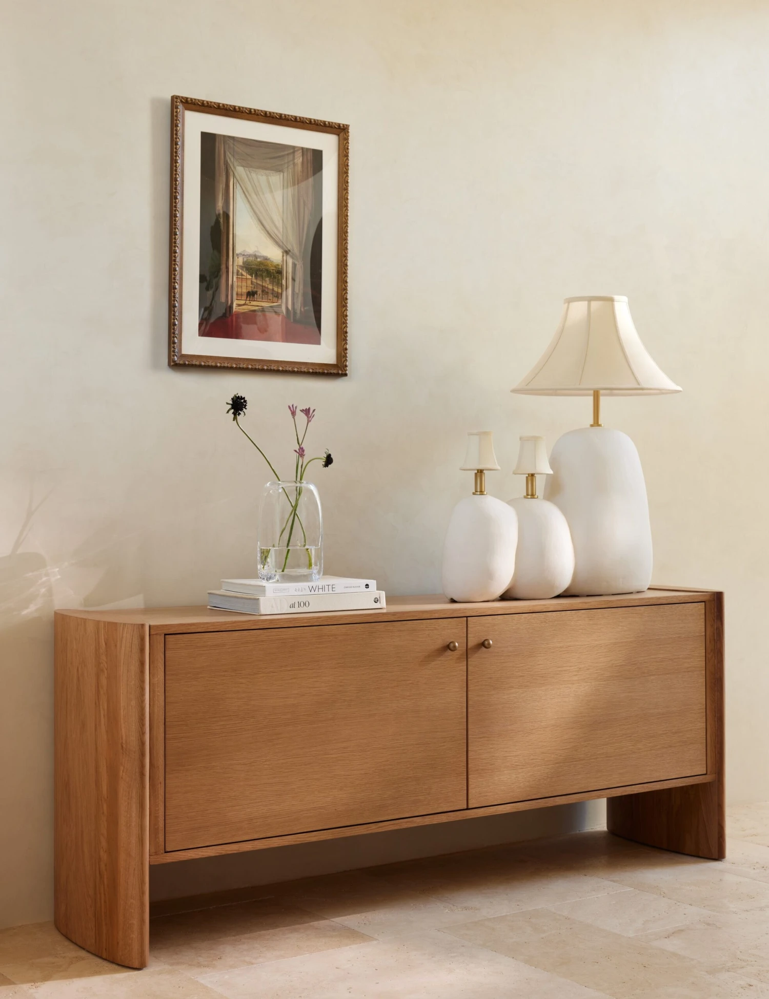 A View Of Naples Through A Window Print By Franz Ludwig Catel 2 A View Of Naples Through A Window Print By Franz Ludwig Catel - Image 2