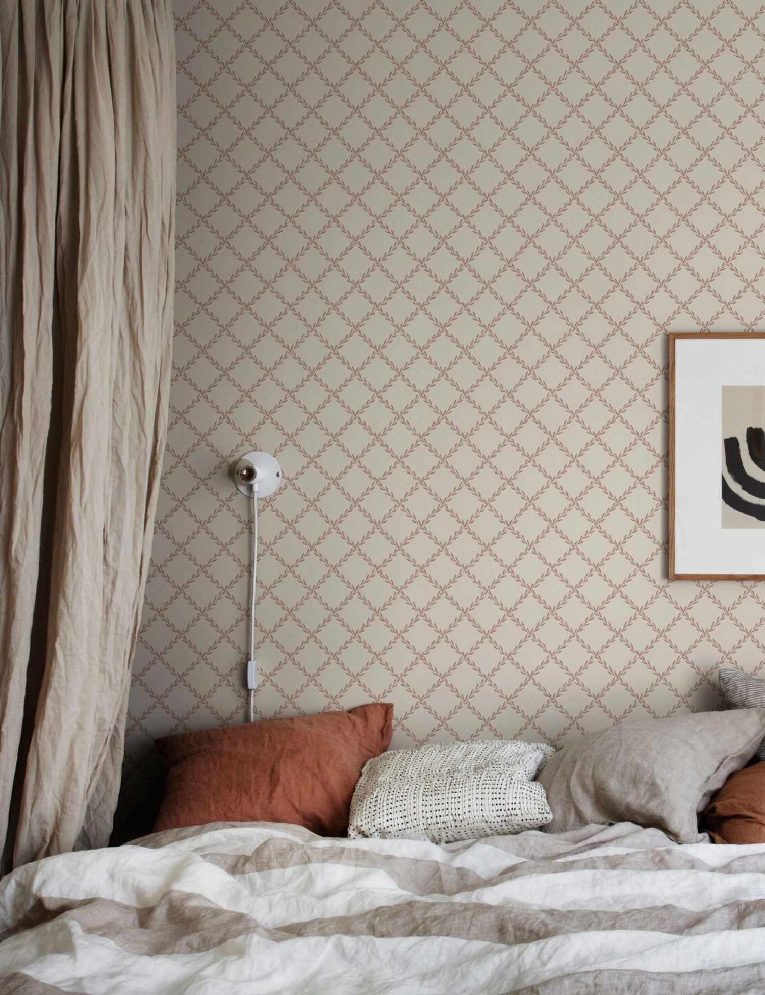 Trellis Wallpaper By Scalamandre 6 Trellis Wallpaper By Scalamandre - Image 6