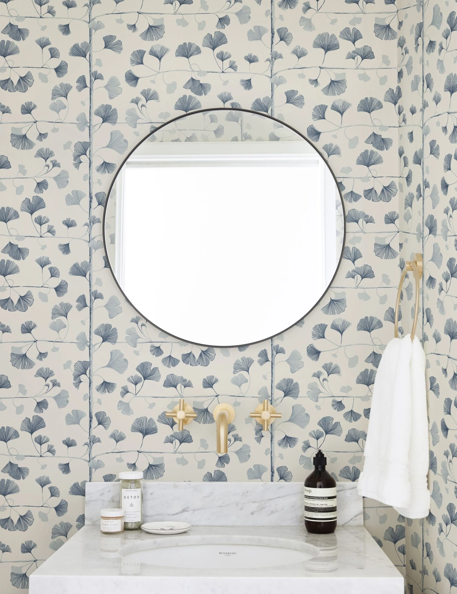 Scalamandre Ginkgo Wallpaper 2 Scalamandre Ginkgo Wallpaper - Image 2